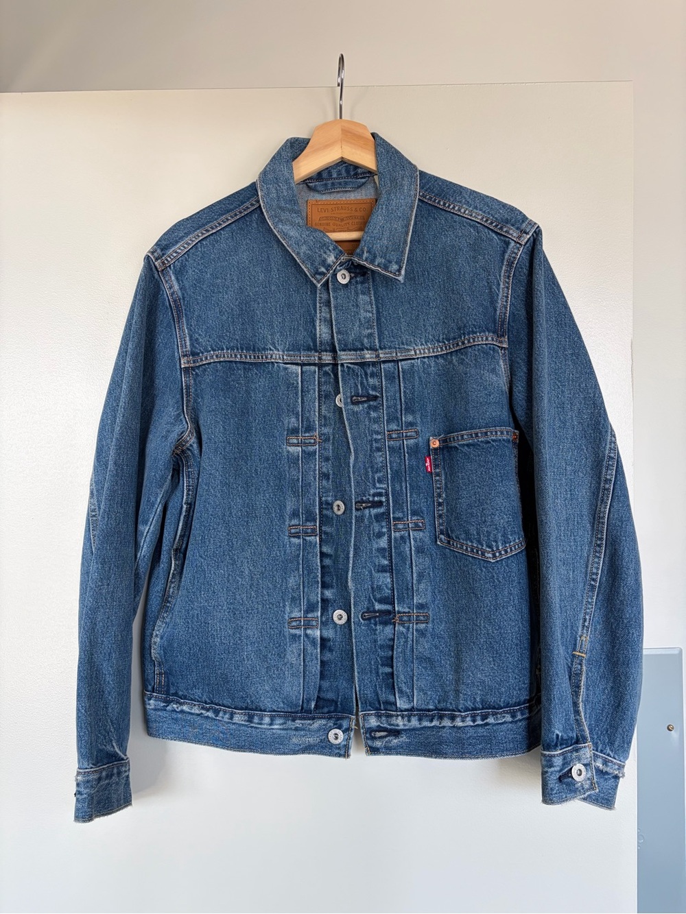 Levi's Blue Denim Shirt Jacket